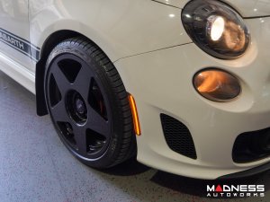 FIAT 500 ABARTH/TURBO Side Marker Upgrade KIt - set of 4 - Front+Rear - LED - Smoked